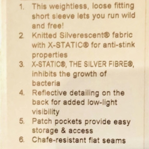 Lululemon Run Wild Short Sleeve Tech top, size 12 - Picture 7 of 7